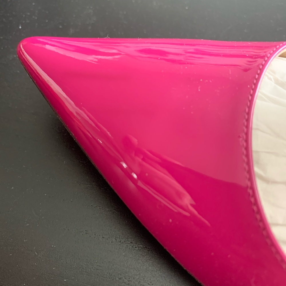 SOLD Jimmy Choo Pink Patent Leather Heels - Picture 10 of 14